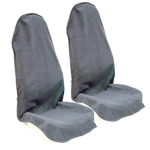 LoyaGour Grey Seat Cover (2Pcs)