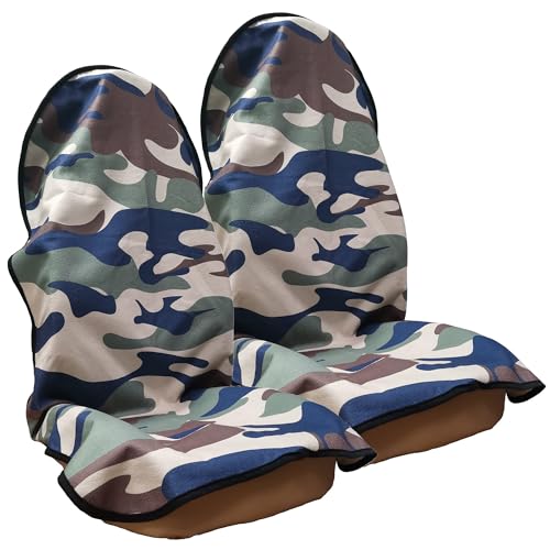LoyaGour Camouflage Waterproof Seat Towels