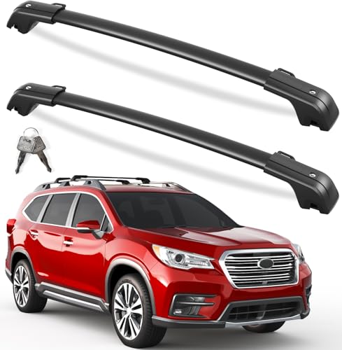 KINGGERI 260lbs Lockable Roof Rack Cross Bars (Subaru)