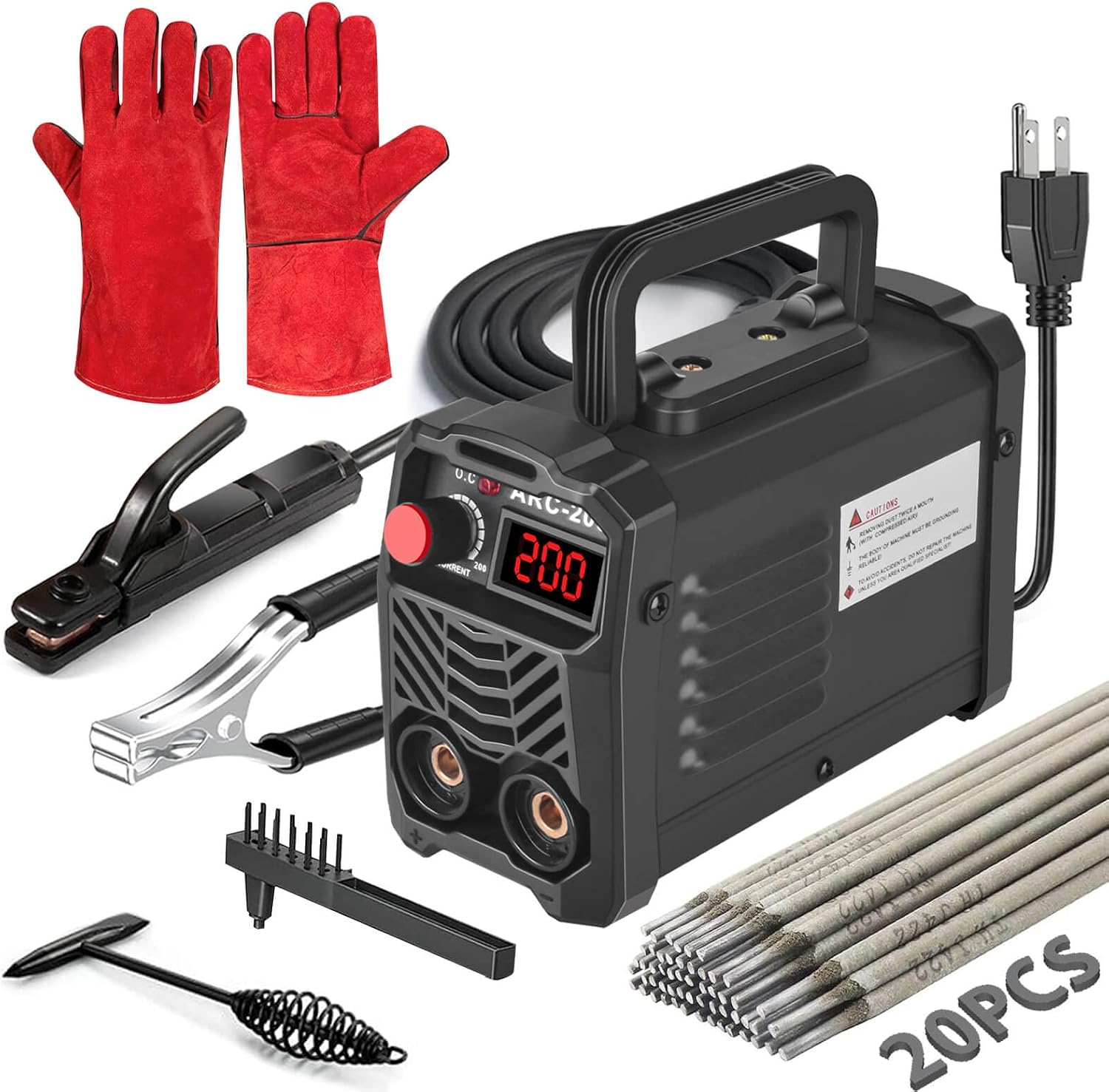 Hpoouo 200Amp Stick Welder