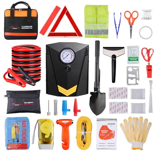 Vetoos Car Roadside Emergency Kit