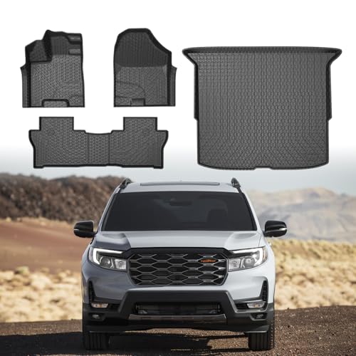 Mixsuper Floor Mats Cargo Liner for Honda Passport