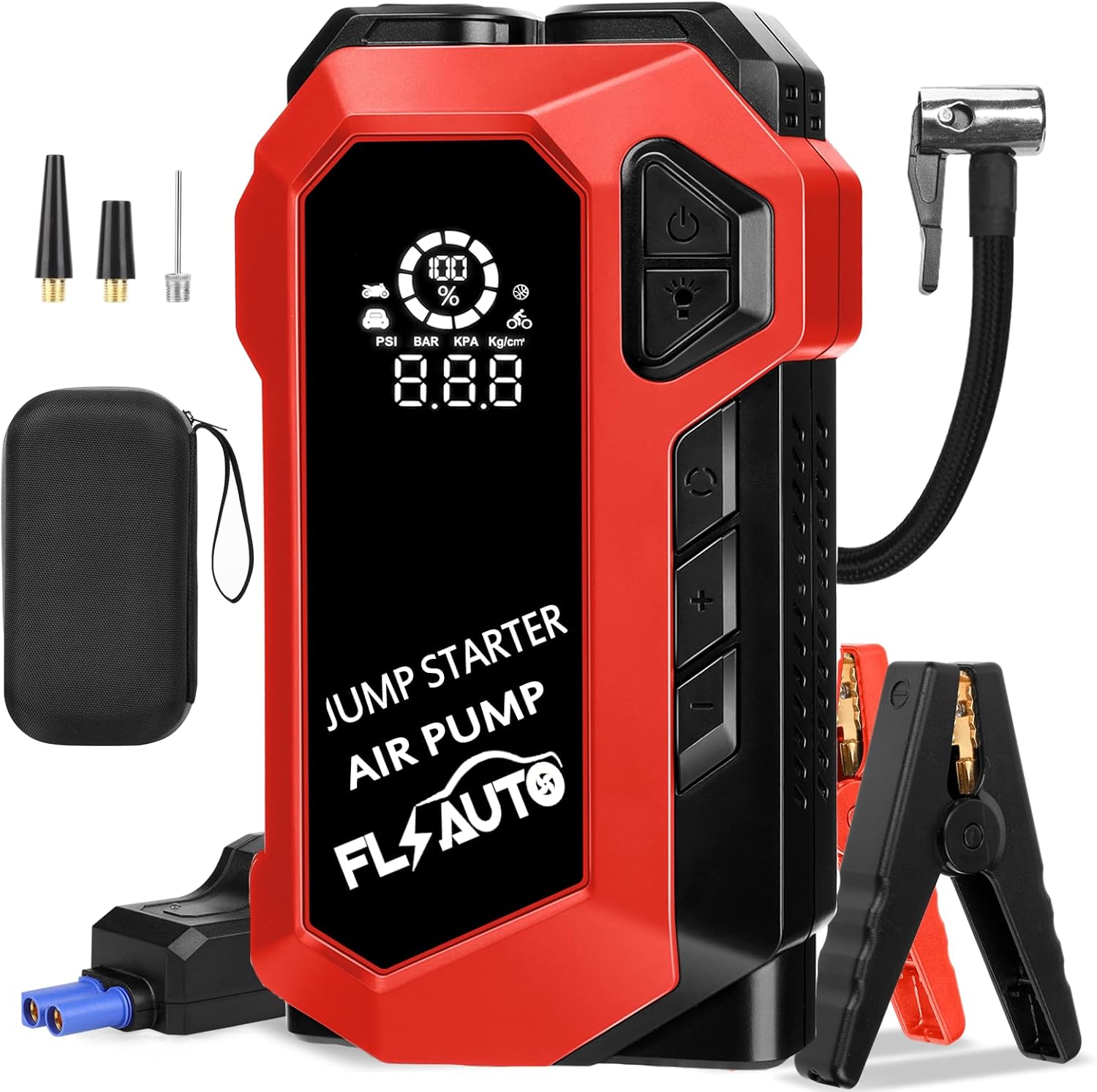 FlyAuto Jump Starter with Air Compressor