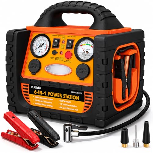 FlyAuto 6 in 1 Jump Starter