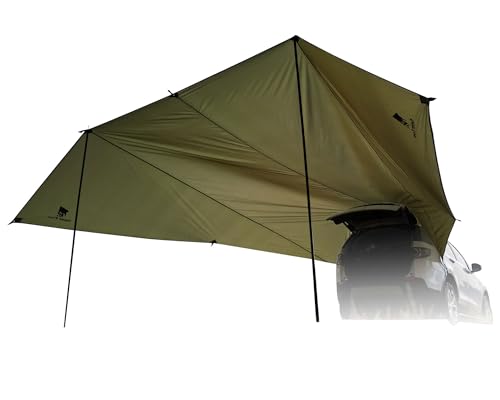 GEERTOP Large Car Awning Tarp