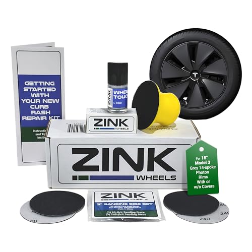 Zink Wheels – Model 3 Grey Photon Kit