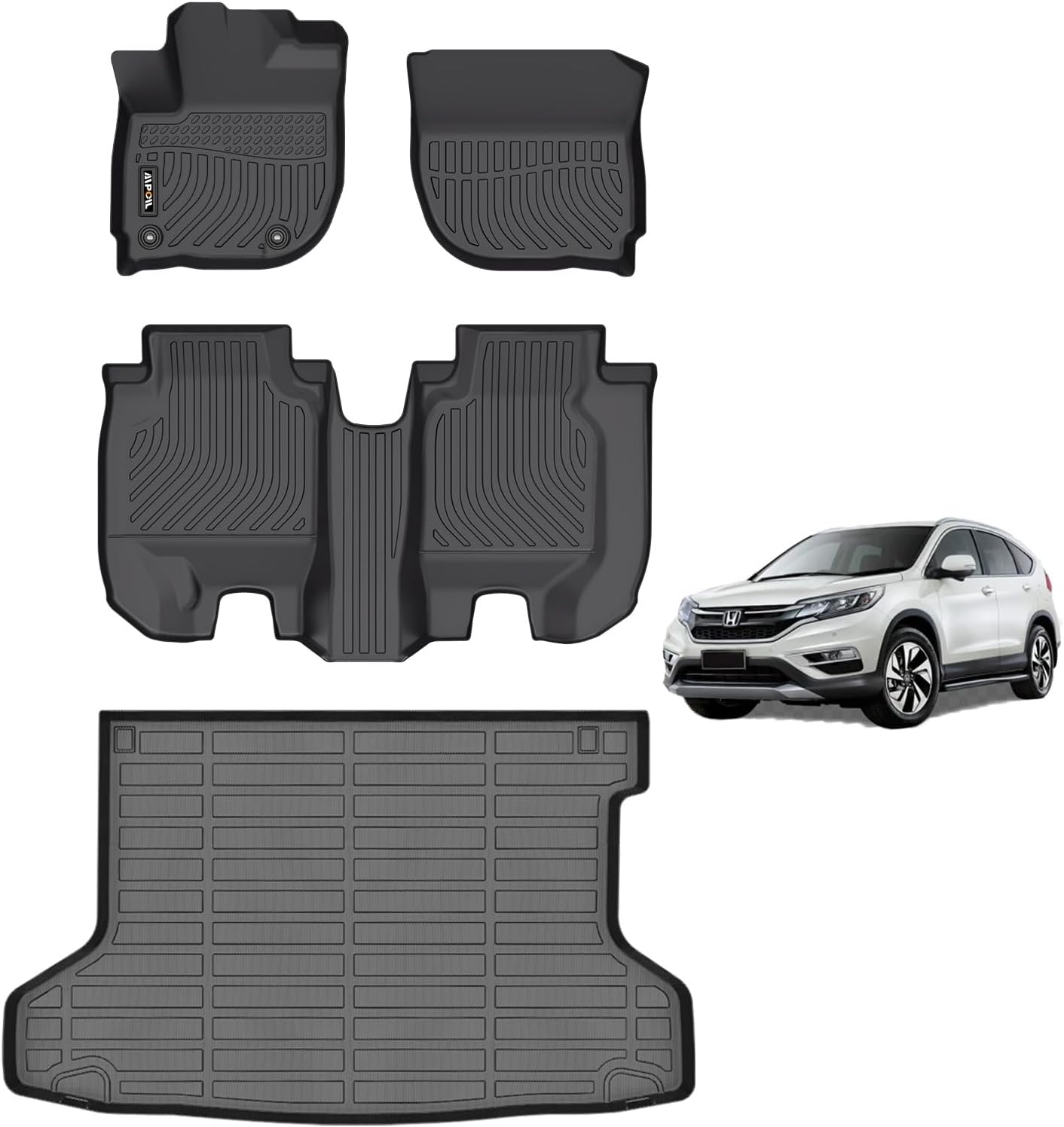 AIPOIL HR-V TPE Floor & Cargo Set