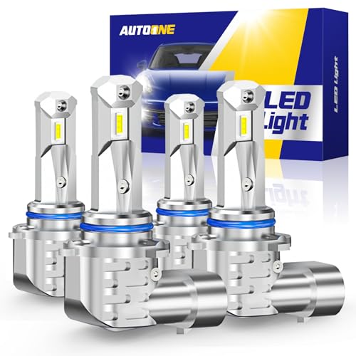 AUTOONE 9005/9006 LED Bulbs Combo