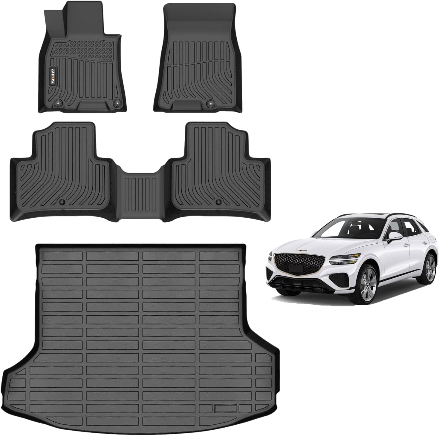 AIPOIL Floor Mats & Cargo Liner Set for 2022-2025 Genesis GV70