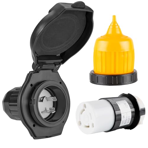 Ficstar 30A RV Power Inlet