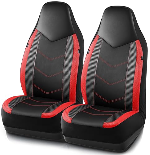 PIC AUTO Leather Black & Red