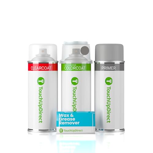 TouchUpDirect CX/M7039 Dark Shadow Gray Pearl Compatible with Ford Exact Match Touch Up Paint Aerosol - Preferred Kit
