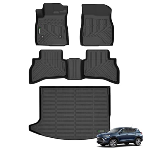 ANBINGO Floor Mats & Cargo Liner for Buick Encore GX AWD, 2020-2026 Preferred/Select/Essence, 2024-2026 Sport Touring/Avenir, (Cargo Tray in Upper Deck Position)