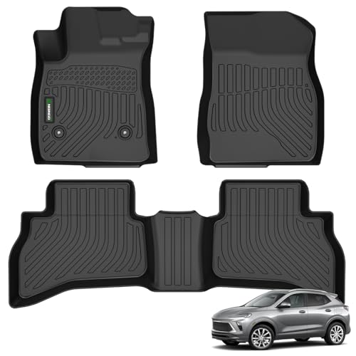 ANBINGO Floor Mats Custom for Buick Encore GX AWD (Only), 2020-2026 Preferred | Select | Essence, 2024-2026 Sport Touring | Avenir, Automotive Front & Rear Row Floor Liners, Black