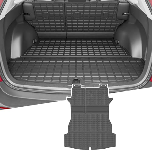 Xipoo Cargo Mat Compatible with 2019-2025 Toyota RAV4 Backrest Trunk Mat Cargo Liner Trunk Liner Replacement for 2019-2025 Toyota RAV4 Accessories