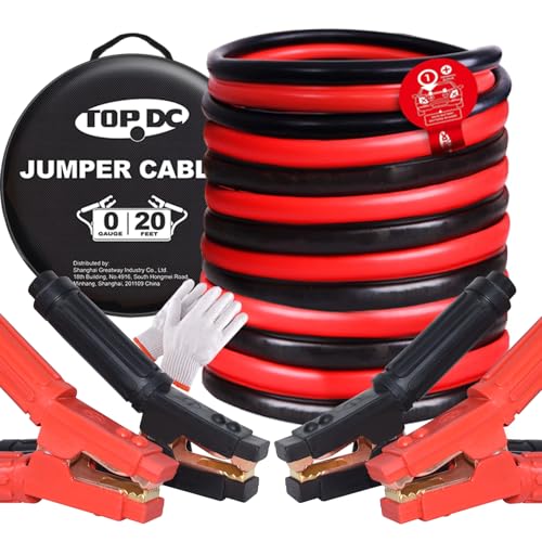 TOPDC Heavy Duty Jumper Cables