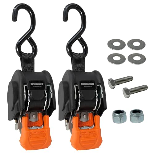 CargoBuckle Mini G3 Retractable Ratchet Straps