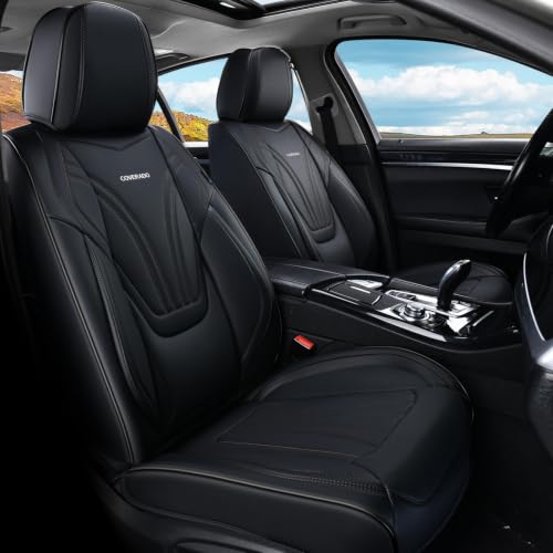 Coverado Front Seat Covers w/ Lumbar
