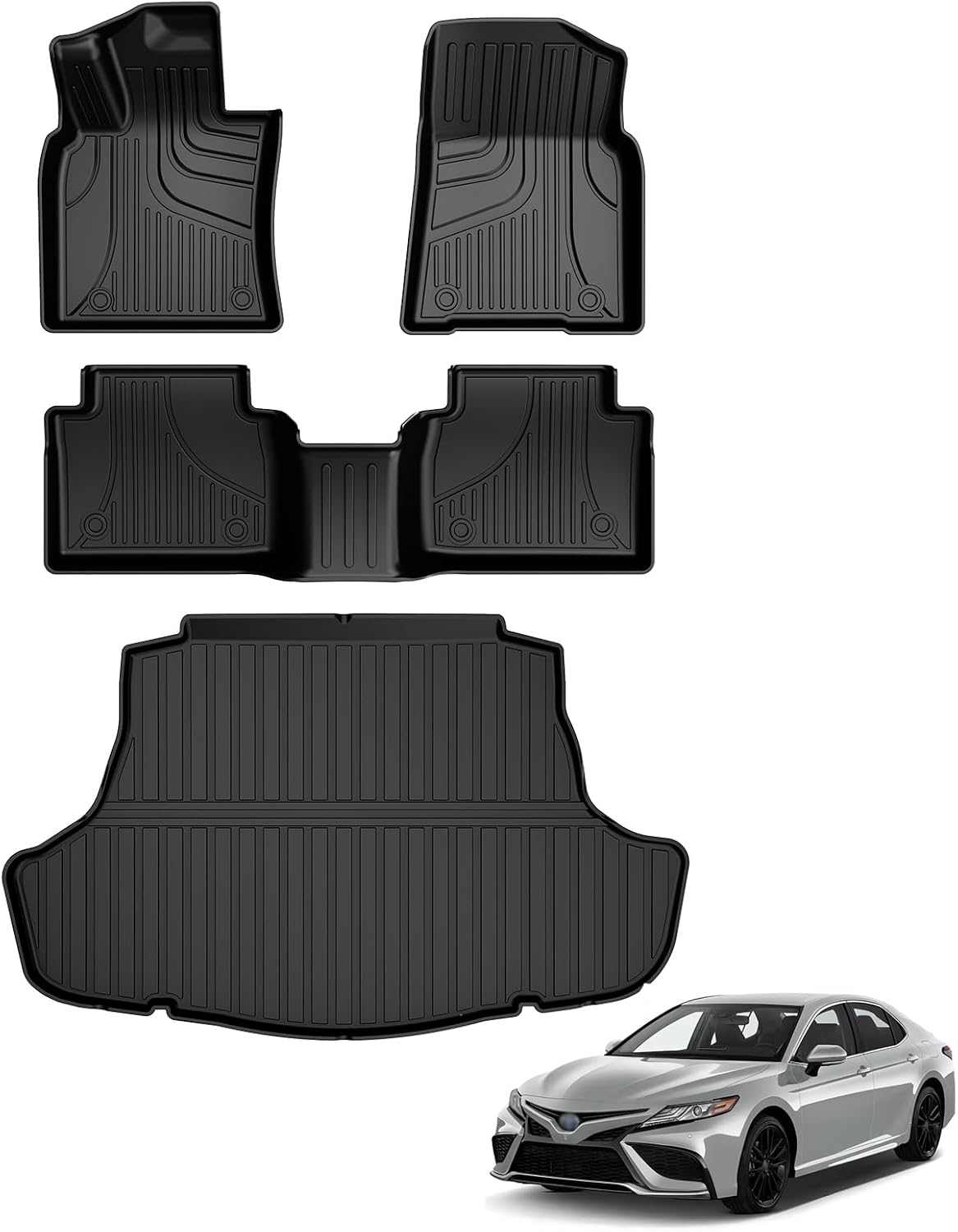 AOMSAZTO Camry Floor Mats Set
