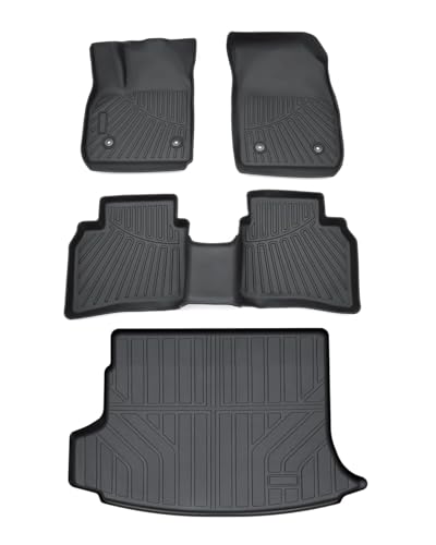 Cartist Floor Mats and Cargo Liner Fit for Buick Envision 2021 2022 2023 2024 2025 2026 All Weather Car Floor mats for 2021-2026 Buick Envision Accessories Heavy Duty Carpet Protection