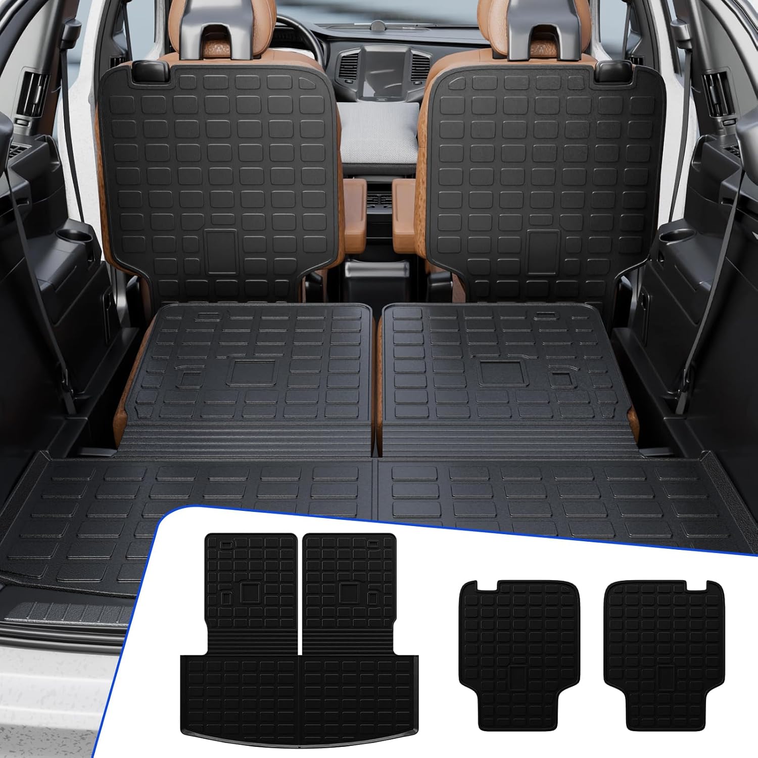 Rongtaod Cargo Mat Compatible with Ford Explorer