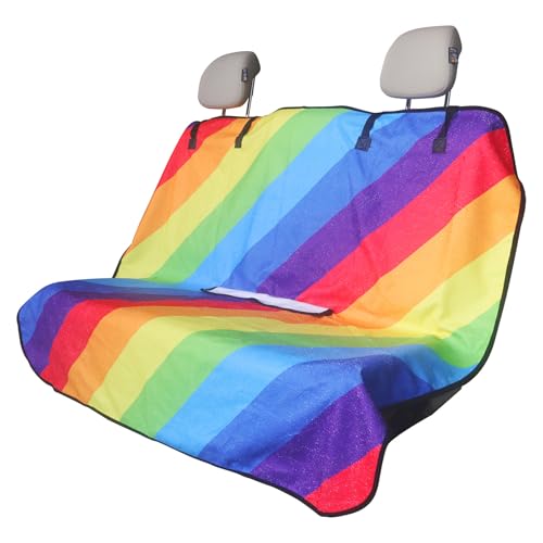 LoyaGour Rainbow Back Seat Cover
