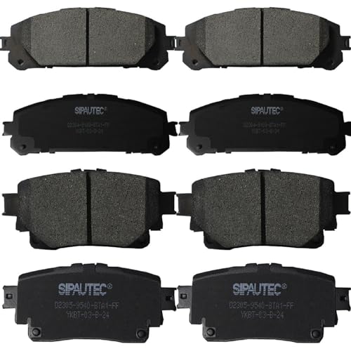 SIPAUTEC-Front & Rear Carbon Fiber Ceramic Brake Pads (Highlander)