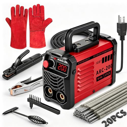 Hpoouo 200Amp Mini Stick Welder