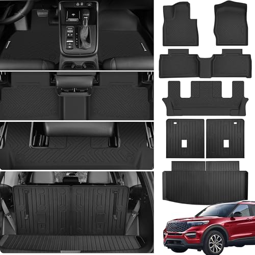Floor Mats &Trunk Mat for 2020-2025 Ford Explorer