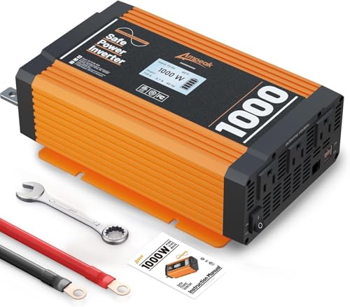 Ampeak Pure Sine Wave Inverter 1000W