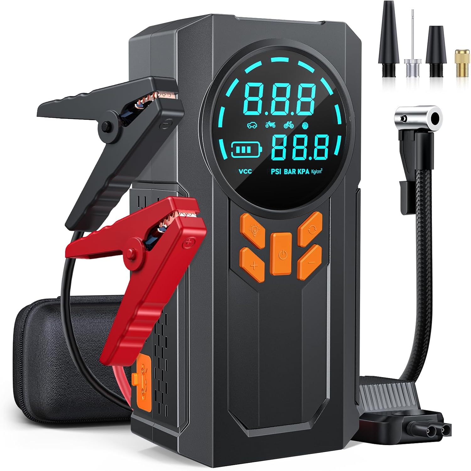 DECHANIE 5000A Jump Starter with Inflator