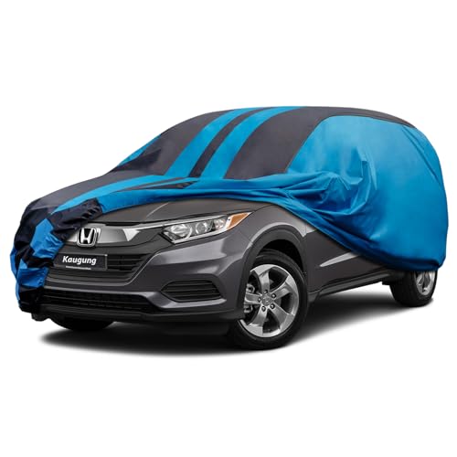 Car Cover Waterproof Custom Fit Honda HRV(2016-2025), Full Exterior Cover for Automobiles Lightweight Resistant Outdoor Sun UV Rain Dust Snow Wind Protection.