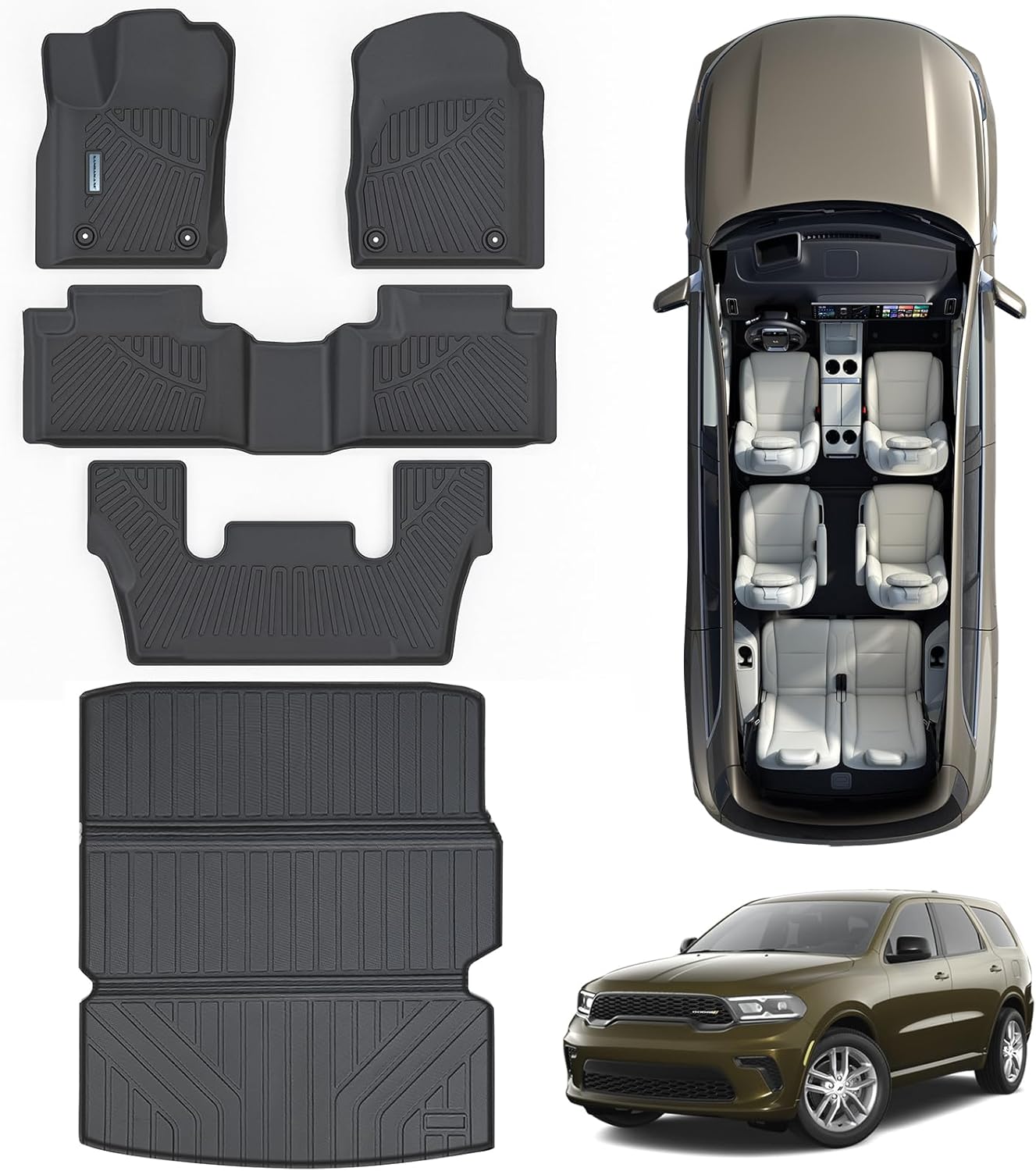 Dodge Durango Floor & Large Trunk Mat