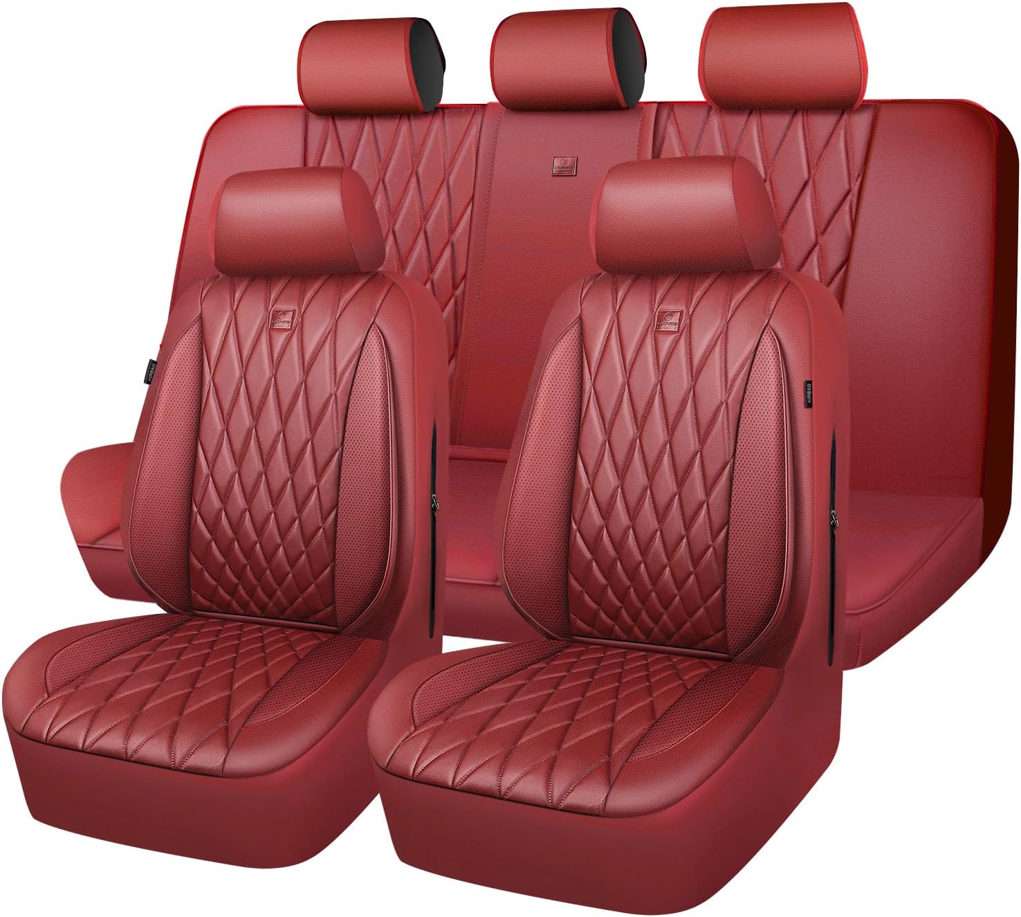 CAR PASS Piping Luxury Faux Leather