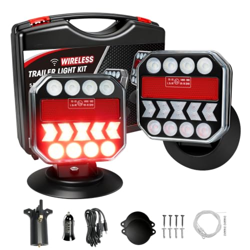 NeaLia 110° Rotatable Trailer Lights