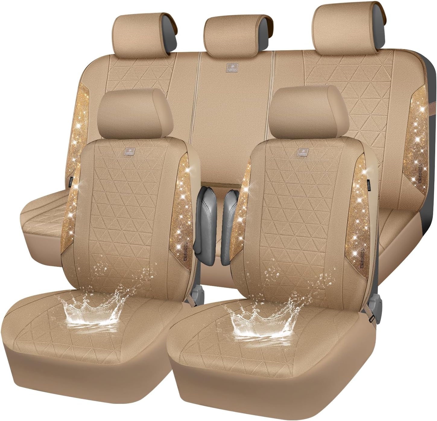 CAR PASS Beige Bling