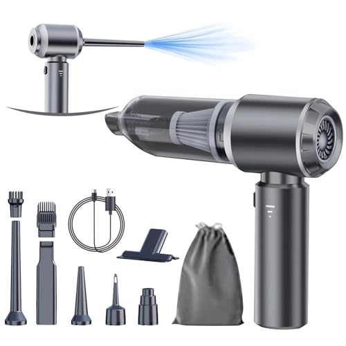 houscly Portable Vacuum (Silver)