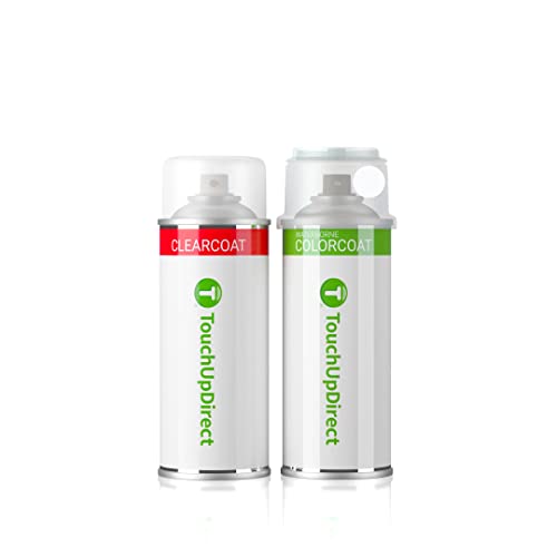 TouchUpDirect 51E Pure or Aspen White Compatible with Subaru Exact Match Touch Up Paint Aerosol - Essential Kit