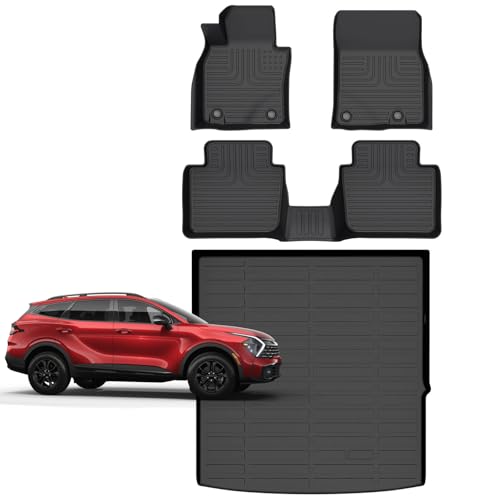 for Mazda CX-50 (Not Hybrid) Floor Mats 2023 2024 2025 Car Mats for Mazda CX50 Accessories All Weather Floor Mats Cargo Liner 2023-2025