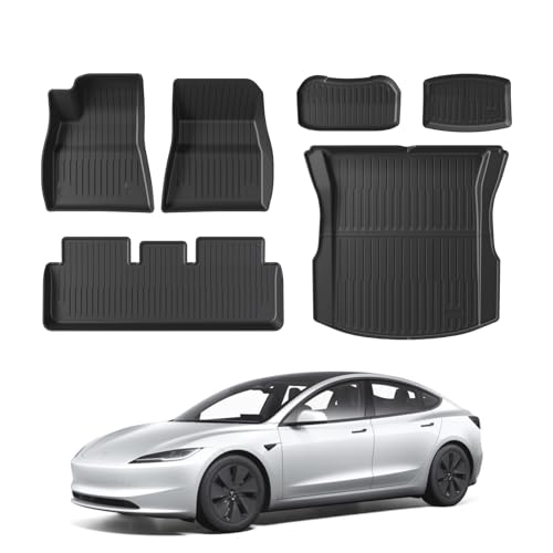 CARENTR Tesla Model 3 Floor Mats Set