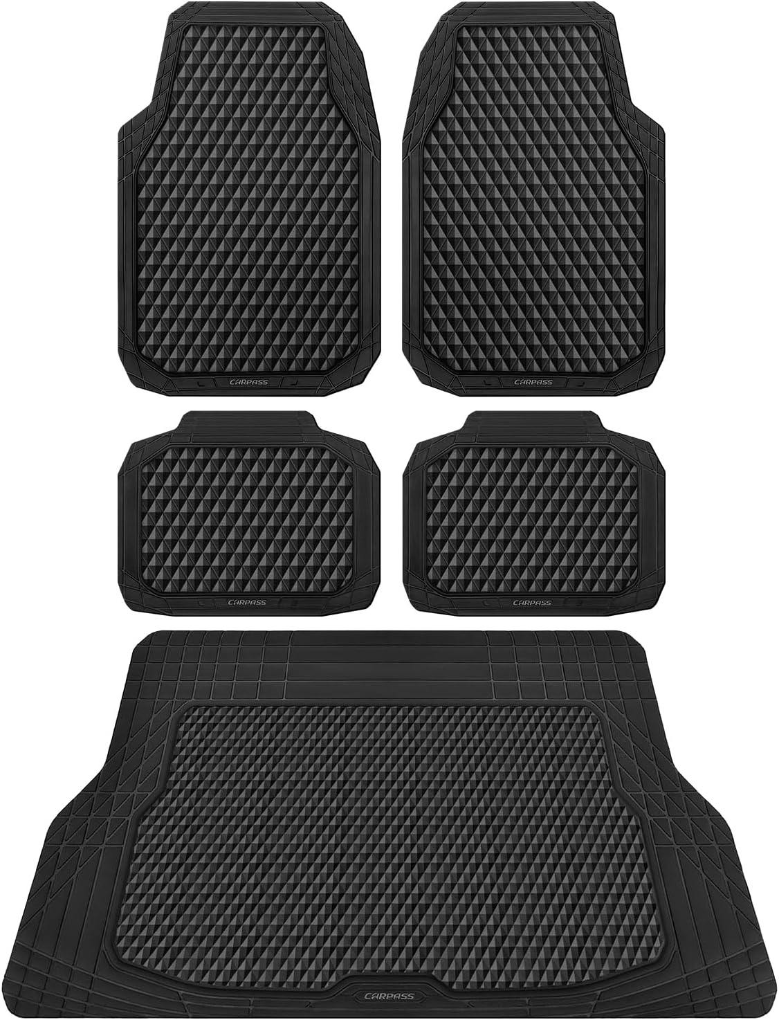 CAR PASS 3D Rhombus Set (Black)