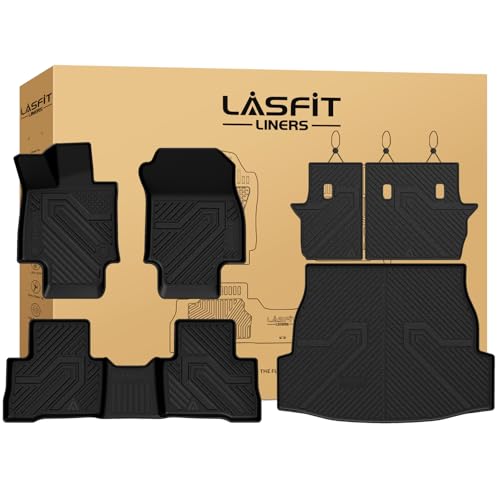 LASFIT Floor & Cargo TPE Mats for Toyota RAV4 (Hybrid)