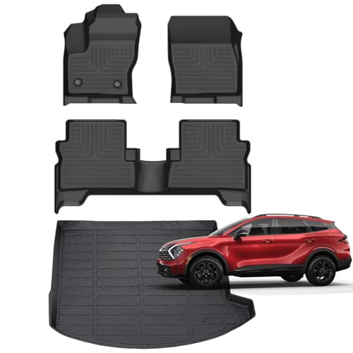 for Ford Escape Floor Mats 2013-2019, Car Mats for Ford Escape All Weather Floor Mats Cargo Liner Accessories 2013-2019