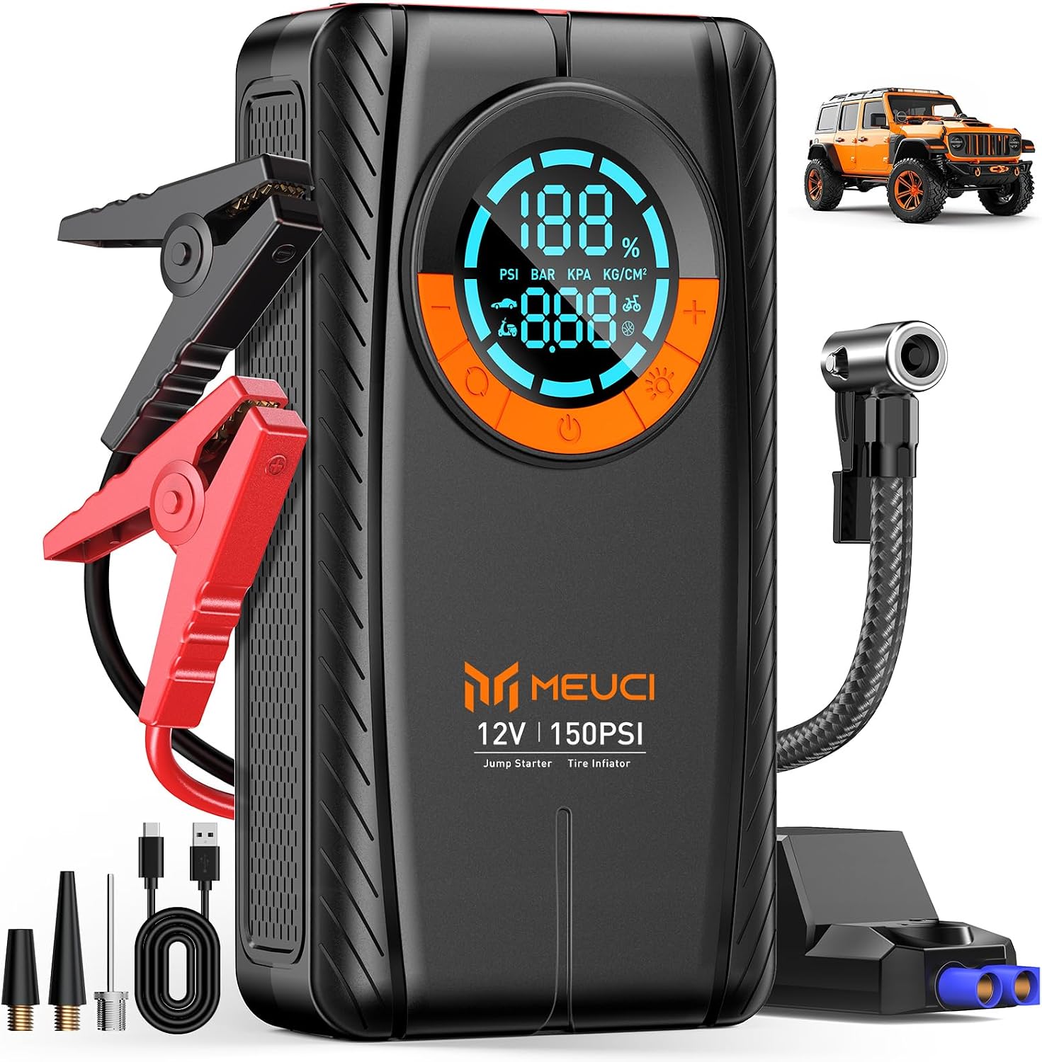 MEUCI Portable Car Jump Starter
