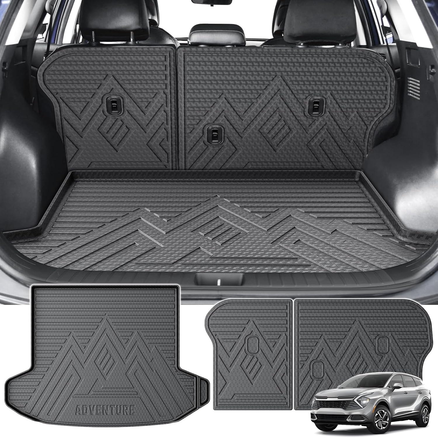 KUST TPE Trunk Cargo Mat — Kia Sportage