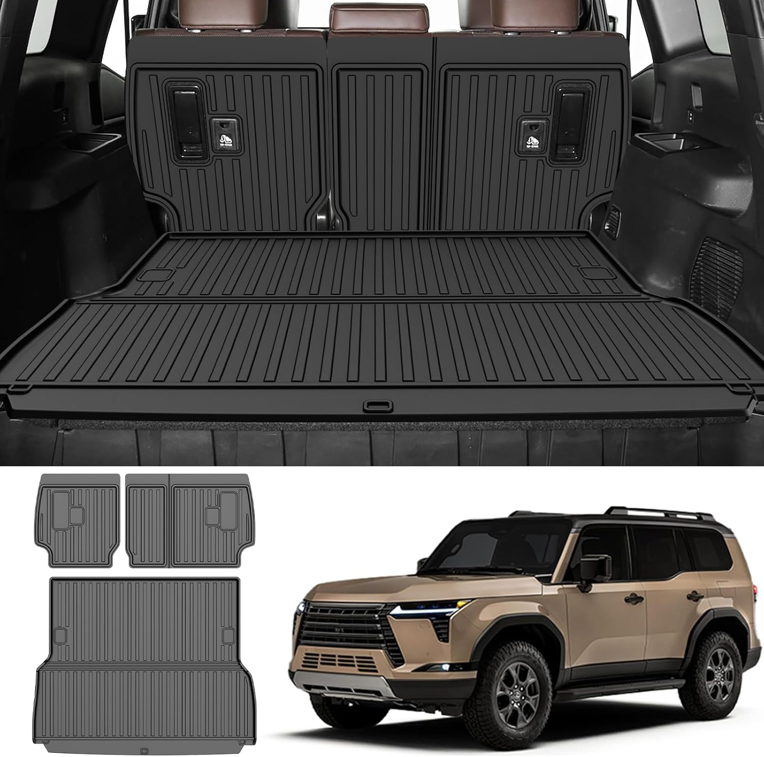AOMSAZTO Land Cruiser Cargo Mat