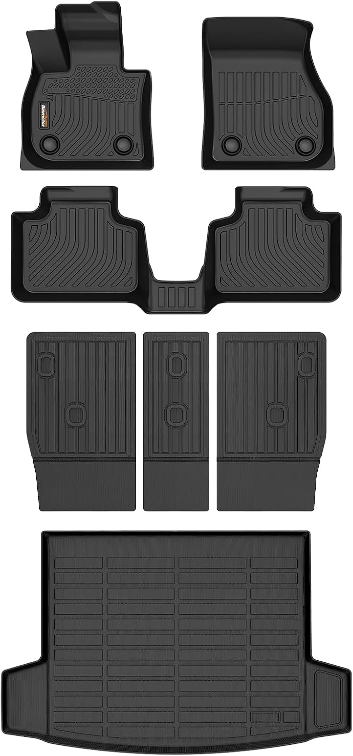 Binmotor-Floor Mats Cargo Liner Full Set for 2025 Mini Countryman (Not SE/Electric)