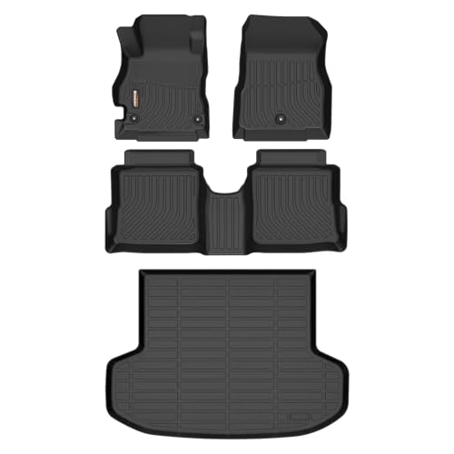 Binmotor All-Weather Floor Mats & Cargo Liner Set for Nissan Versa