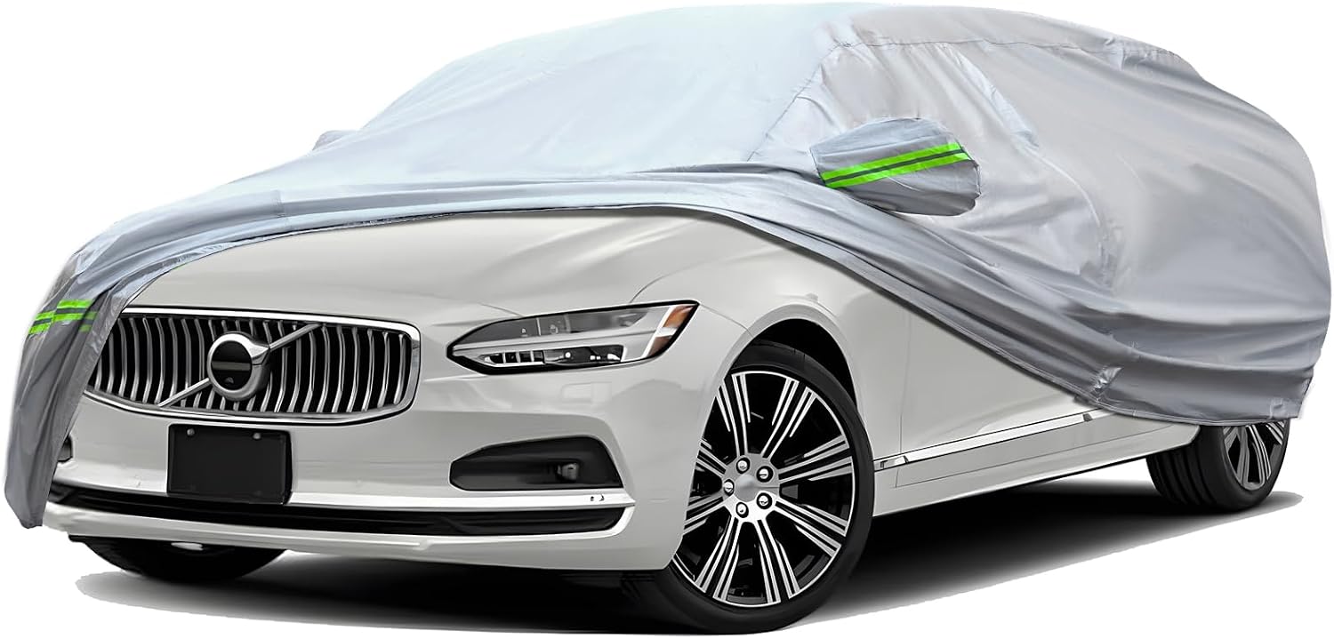 TUCAREST 6-Layers Full Car Cover (Sedan-XL)