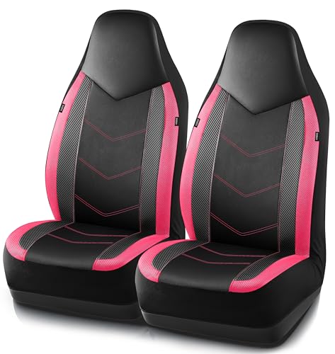 PIC AUTO Leather Car Seat Covers (Sport Mesh)